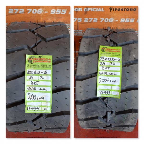 28 x 12.5 -15 BKT juego de 2 REF 17473 17474