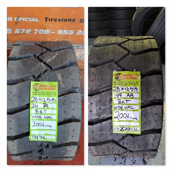 28 x 12.5 -15 BKT juego de 2 REF 17472 17629