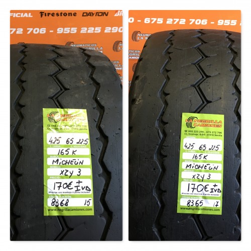 425 65 22.5 MICHELIN (2 neumáticos) OCASIÓN