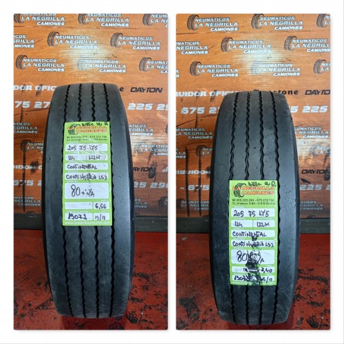 205 75 17.5  CONTINENTAL (2 neumáticos) OCASIÓN