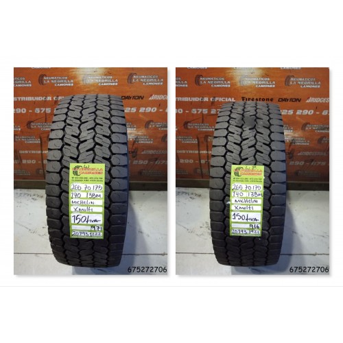 265 70 17.5 MICHELIN XMULTI OCASION