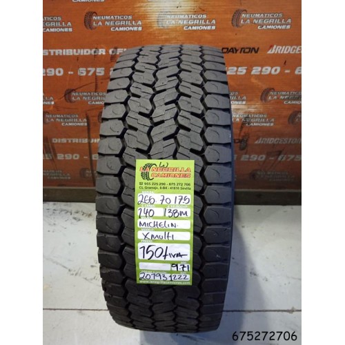 265 70 17.5 MICHELIN XMULTI OCASION