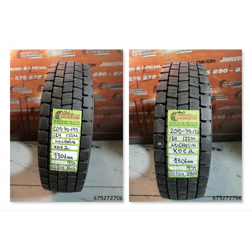 205 75 17.5 MICHELIN XDE2 OCASIÓN