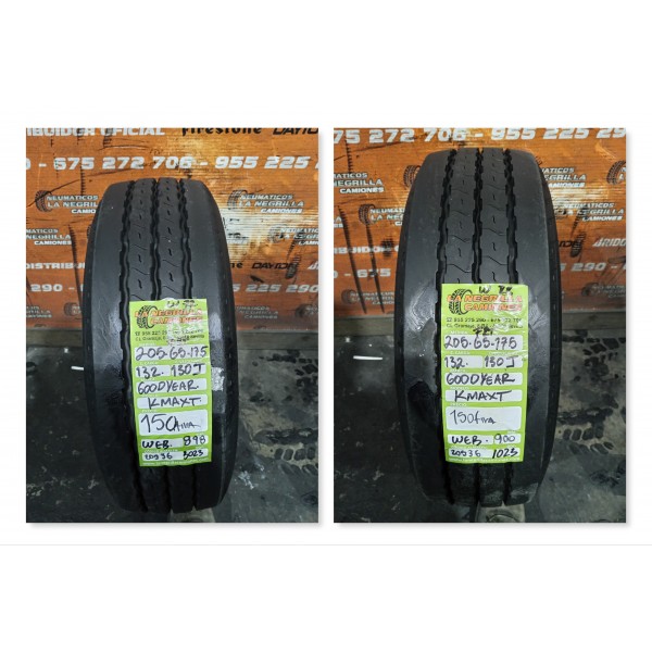 205 65 R 17.5 132 130 J Goodyear ocasión