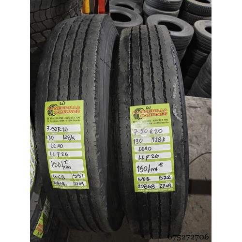 2x 7.5 R20 130 128 K LEAO LLF26 OCASION
