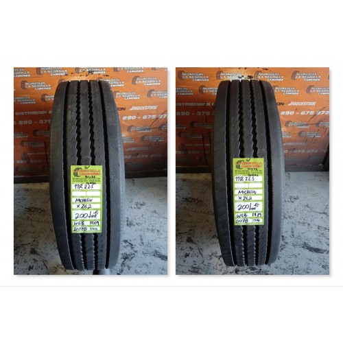 2X 11 R22.5 MICHELIN XZE2 OCASION