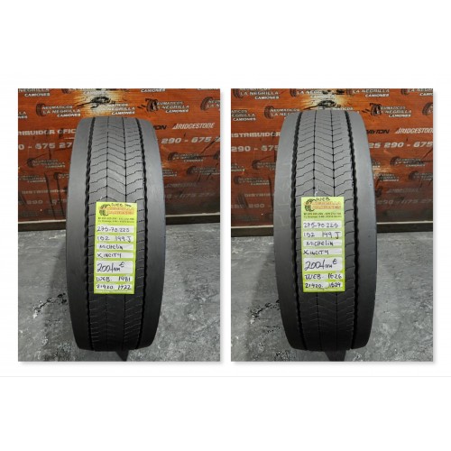 2X 275 70 R22.5 152 149 J MICHELIN XINCITY OCASION