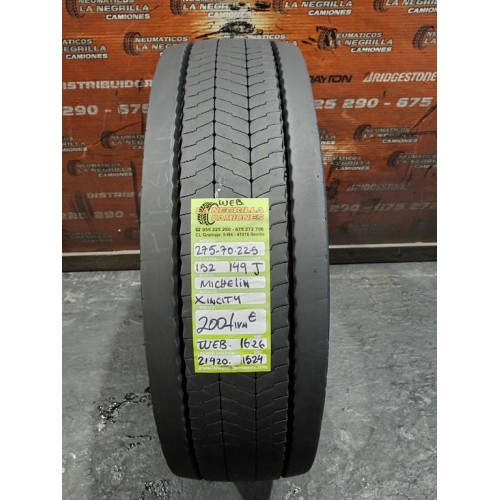 2X 275 70 R22.5 152 149 J MICHELIN XINCITY OCASION