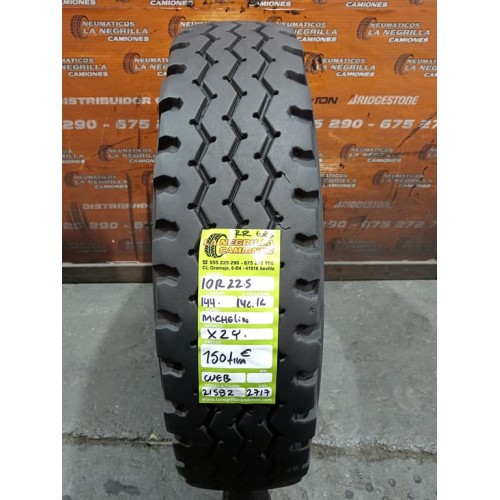 1X 10 R22.5 144 142 L MICHELIN XZY OCASION