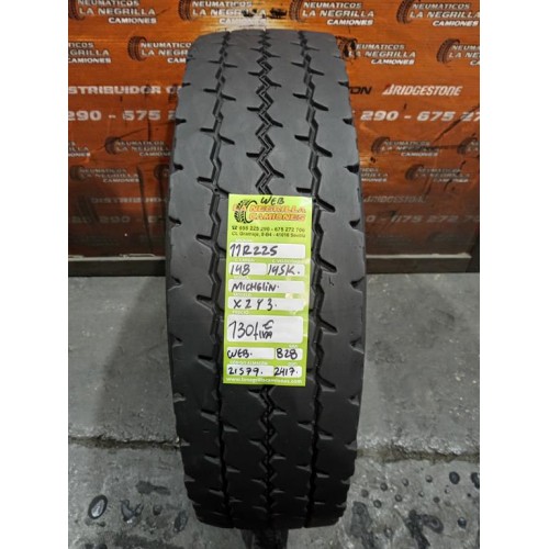1X 11 R22.5 148 145 K MICHELIN XZY3 OCASION