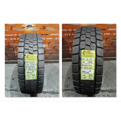 2X 285 70 R19.5 146 144 M BRIDGESTONE OCASION