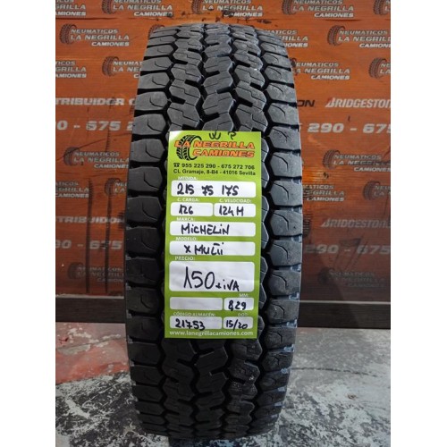2X 215 75 R17.5 126 124 M MCIHELIN XMULTI OCASION