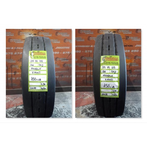 2X 215 75 R17.5 136 134 J MICHELIN XMULTI OCASION