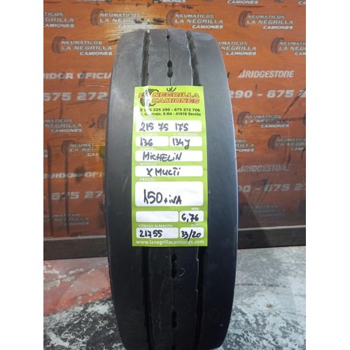 2X 215 75 R17.5 136 134 J MICHELIN XMULTI OCASION