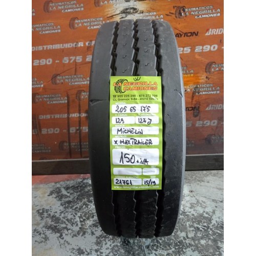 2X 205 65 R17.5 129 127J MICHELIN XMAX OCASION