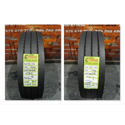 2x 215 75 R17.5 135 133 K CONTINENTAL OCASION