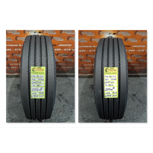 2X 295 80 R22.5 152 149 M OVATION VI660 OCASION