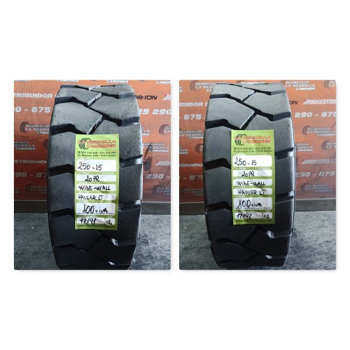 2X250 -15 20 PR WIDE WALL HAULER LT OCASION