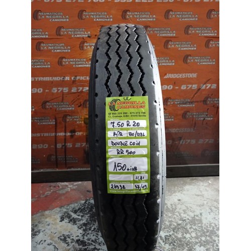 2X 7.50 R20 14 PR 130 128 L DOUBLE COIN OCASION