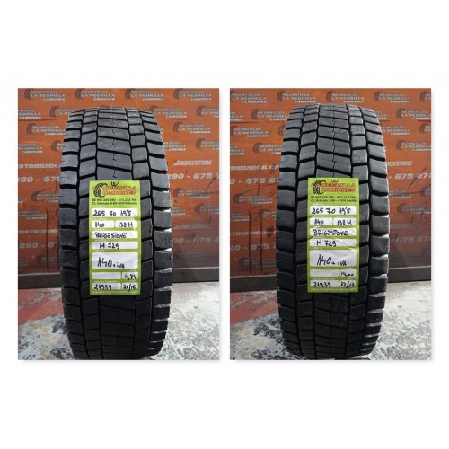 2X 265 70 R19.5 140 138 M BRIDGESTONE M729 OCASION