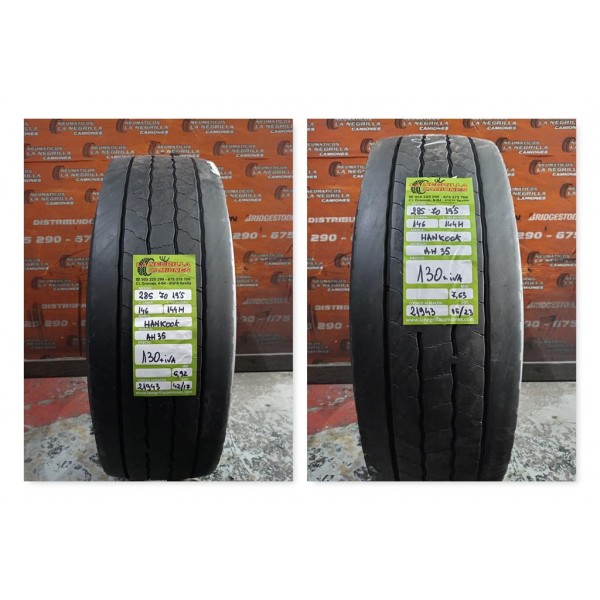 2X 285 70 R19.5 146 144 M HANKOOK AH35 OCASION