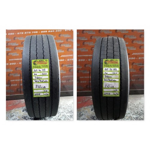 2X 265 70 R19.5 140 138 M PIRELLI OCASION