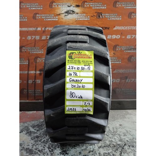 2X 27X 10.50 -15 16PR GALAXY DX2010 OCASION