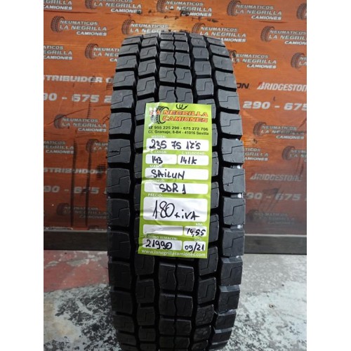 4X 235 75 R17.5 143 141 K SAILUN OCASION