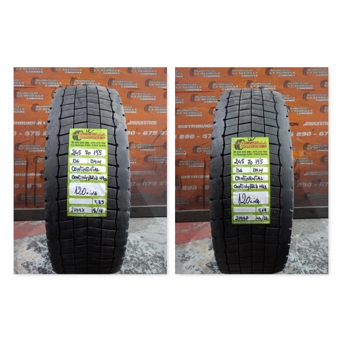 2X 245 70 R19.5 136 134 M CONTINENTAL OCASION