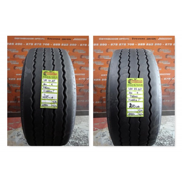 2X 385 55 R22.5 160 K PIRELI ITINERIST OCASION