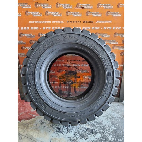 2X 12.00 R24 178A5 MICHELIN XZM OCASION