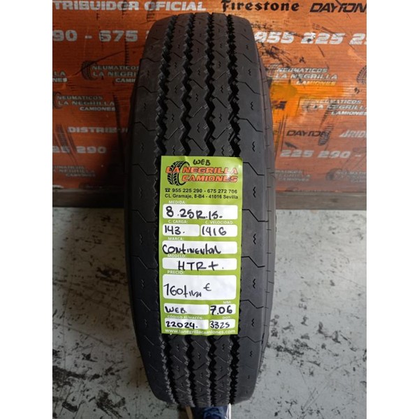 1X 8.25 R15 143 141 G CONTINENTAL HTR+ OCASION