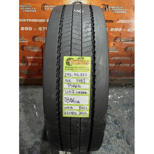 2X 275 70 R22.5 152 148 J PIRELLI OCASION