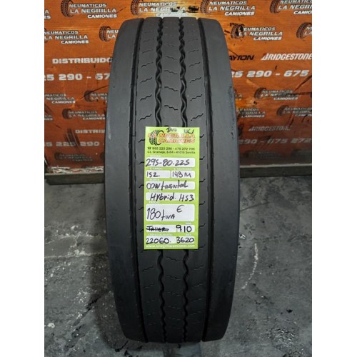 2X 295 80 R22.5 152 148 M CONTINENTAL OCASION
