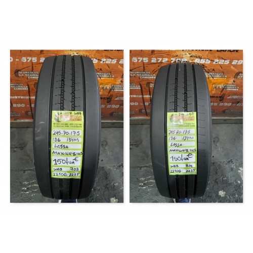 2X 245 70 R17.5 136 134 M LASSA OCASION