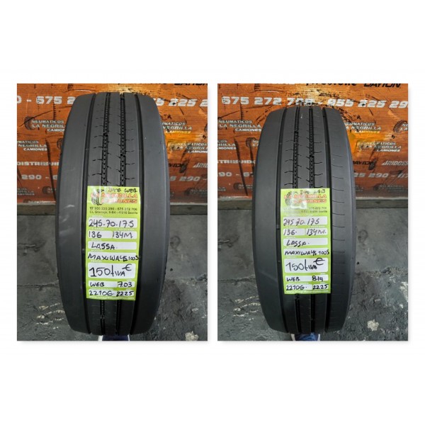 2X 245 70 R17.5 136 134 M LASSA OCASION