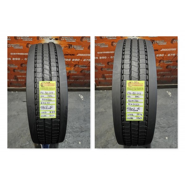 2X 295 80 R22.5 154 149 L KUMHO OCASION