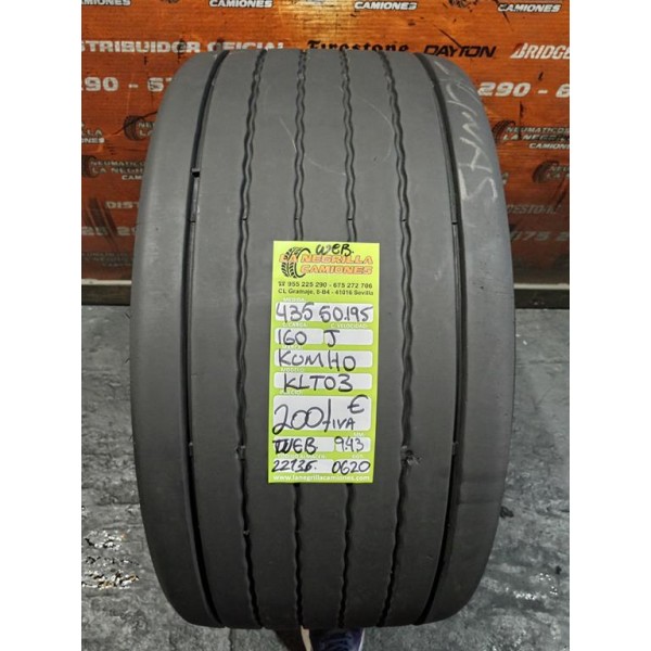 1X 435 50 R19.5 160 J KUMHO OCASION