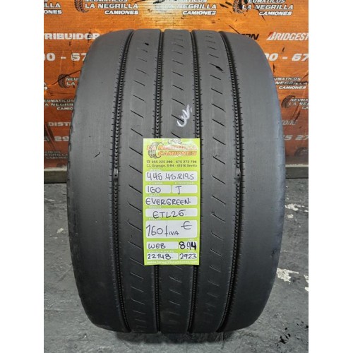 1X 445 45 R19.5 160 J EVERGREEN ETL25 OCASION