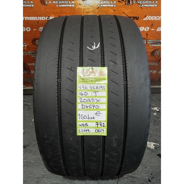 1x 445 45 R19.5 160 J ROADX DX670 OCASION