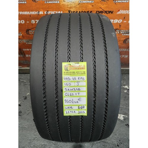 1X 445 45 R19.5 160 J SAMSON OCASION