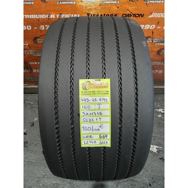 1X 445 45 R19.5 160 J SAMSON OCASION