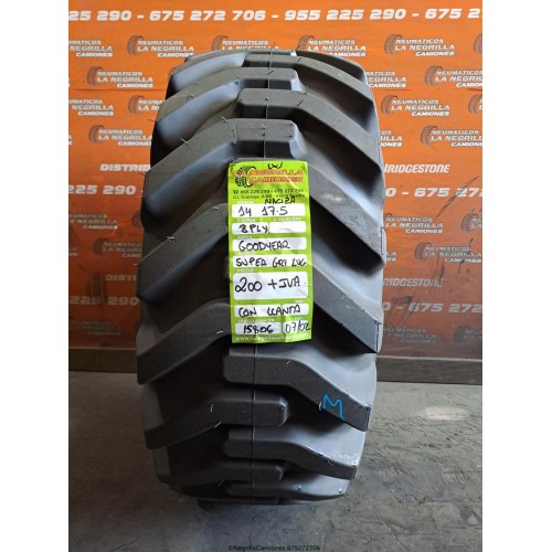 2X14 17.5 8 PLY GOODYEAR SUPER GRY LUC OCASION