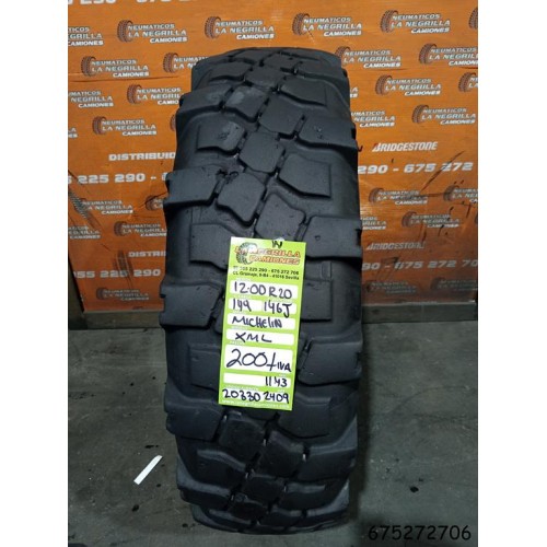 1X 12.00 R 20 MICHELIN XML OCASIÓN