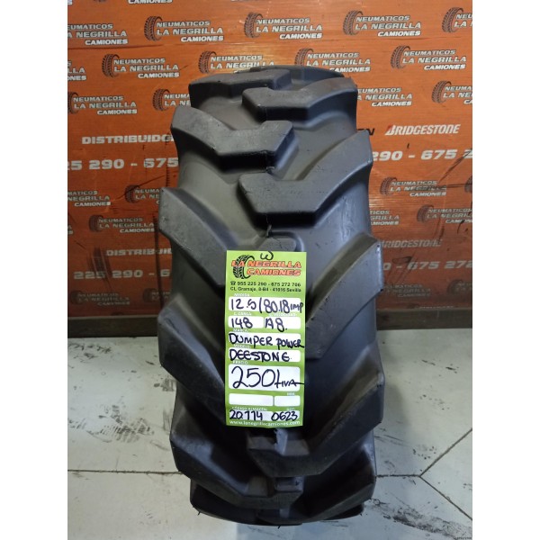 1X 12.5 80 18 148 A8 DUMPLER POWER DESTONE OCASION