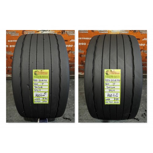 2x 435 50 R19.5 160 J SAILUN STL1 OCASION