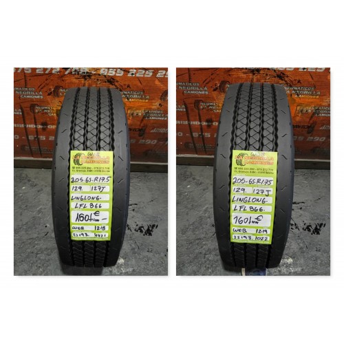 2x 205 65 R17.5 129 127 J LINGLONG OCASION