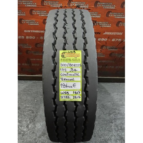 2X 300 80 R22.5 172 8A CONTINENTAL TERMINA OCASION