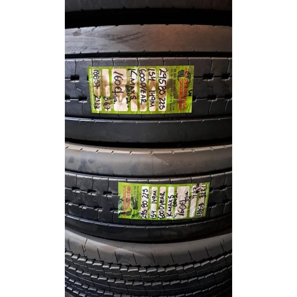 2x 295 80 R22.5 154 149 M GOODYEAR OCASION