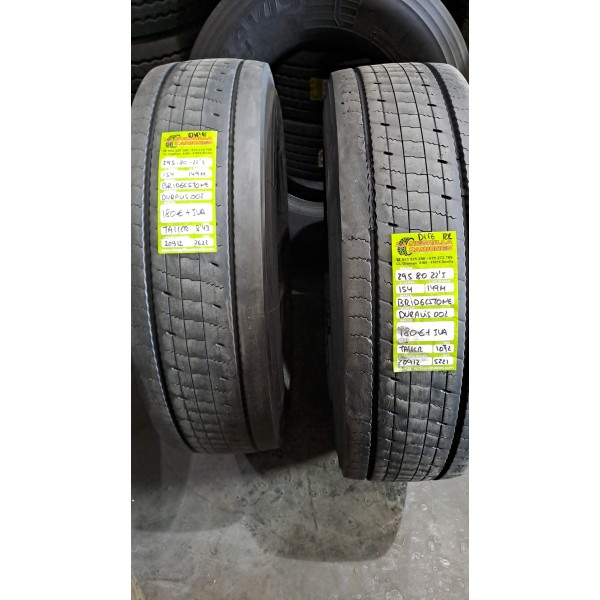 2x 295 80 R22.5 154 149 M BRIDGESTONE OCASION